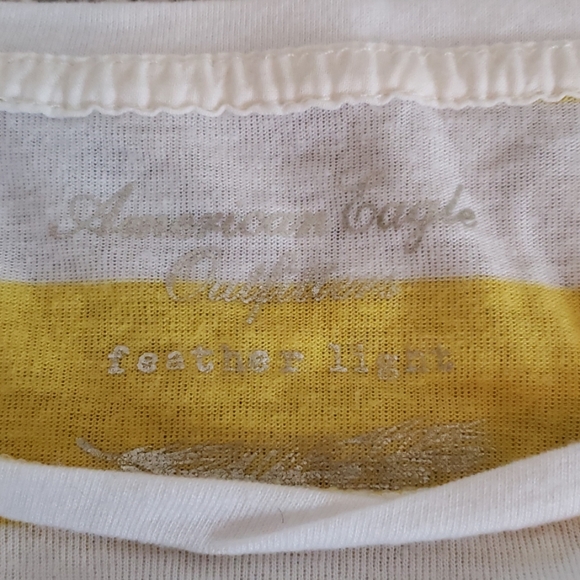 American Eagle 3/4 sleeve shirt M - Picture 3 of 4